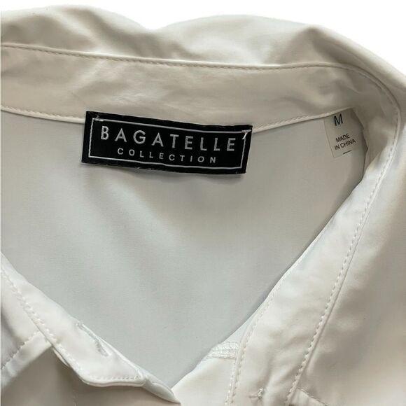 BAGATELLE COLLECTION Classic Long Sleeve Button Up Shirt Size Medium - Picture 5 of 9